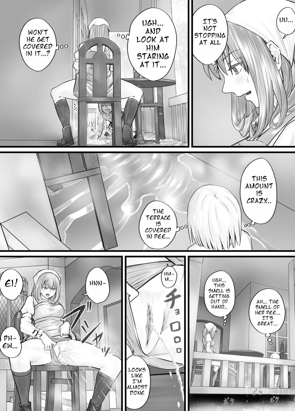 [DODOMESU3SEI] お姉さんにおしっこを見せてもらえる漫画 ch.1-5 (English Version）(Pixiv Fanbox) - Page 34