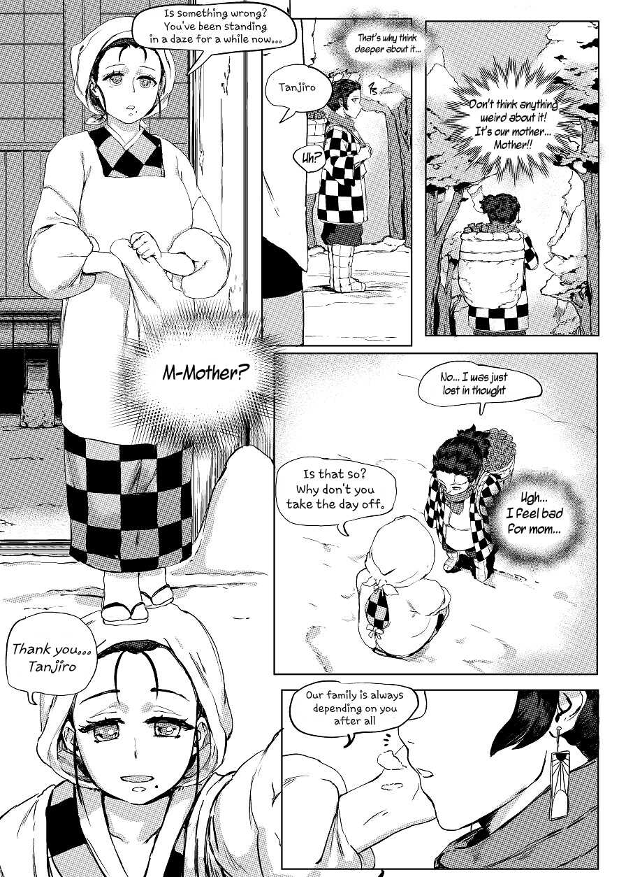 [REDchicken] Haha to Watashi (ge) | Mother and I (First Part) (Kimetsu no Yaiba) [English] [Uncle Bane] - Page 12