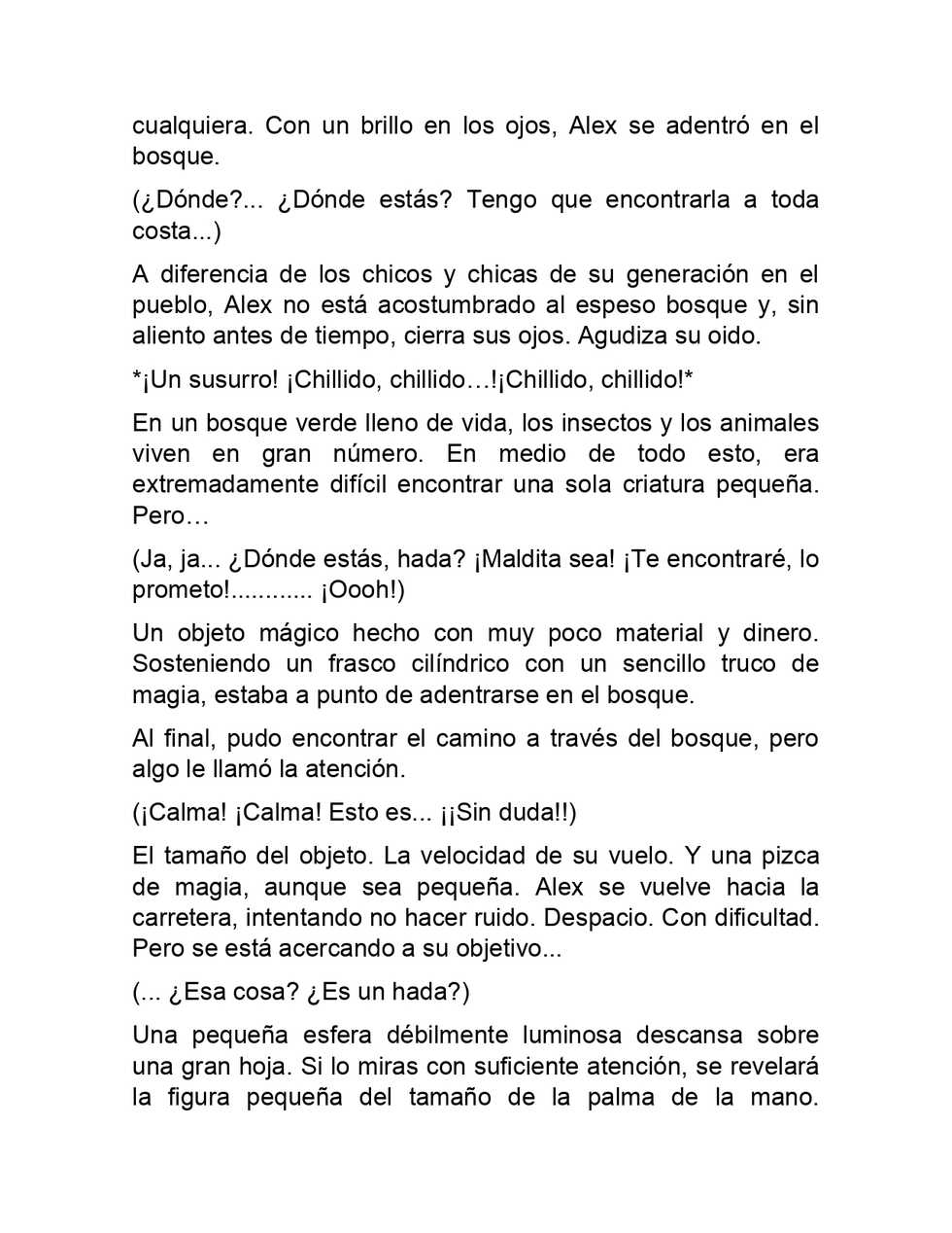 [Gozen Shichiji no Awase Kagami] Un cuento de hadas TSF  ~ ¡¿Soy mi propia hada esclava?! ~ [Spanish] - Page 7