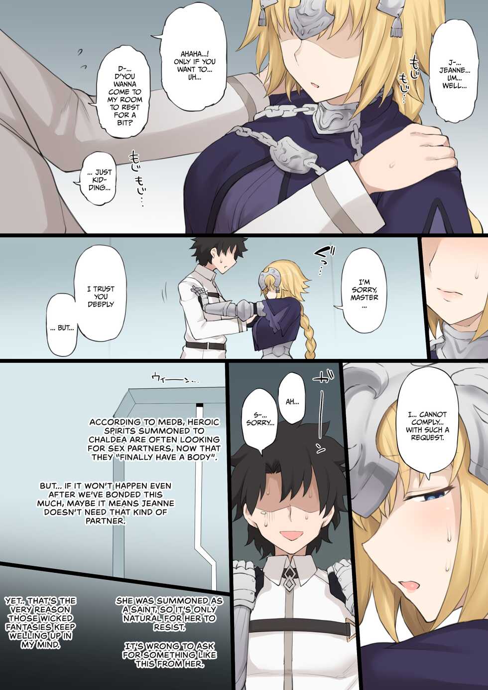 [Terasu MC] Medb no Otoko ni Kizuna Saidai Made Ageta Jeanne D'Arc wo Netorareru Ero Manga (Fate/Grand Order) [English] - Page 2