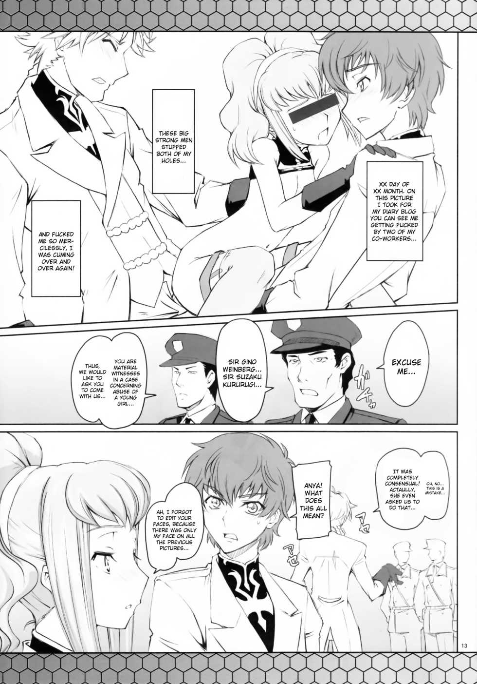 (C74) [Zi (Mutsuki Ginji)] CodeBLUE (CODE GEASS: Lelouch of the Rebellion) [English] {doujin-moe.us} - Page 13