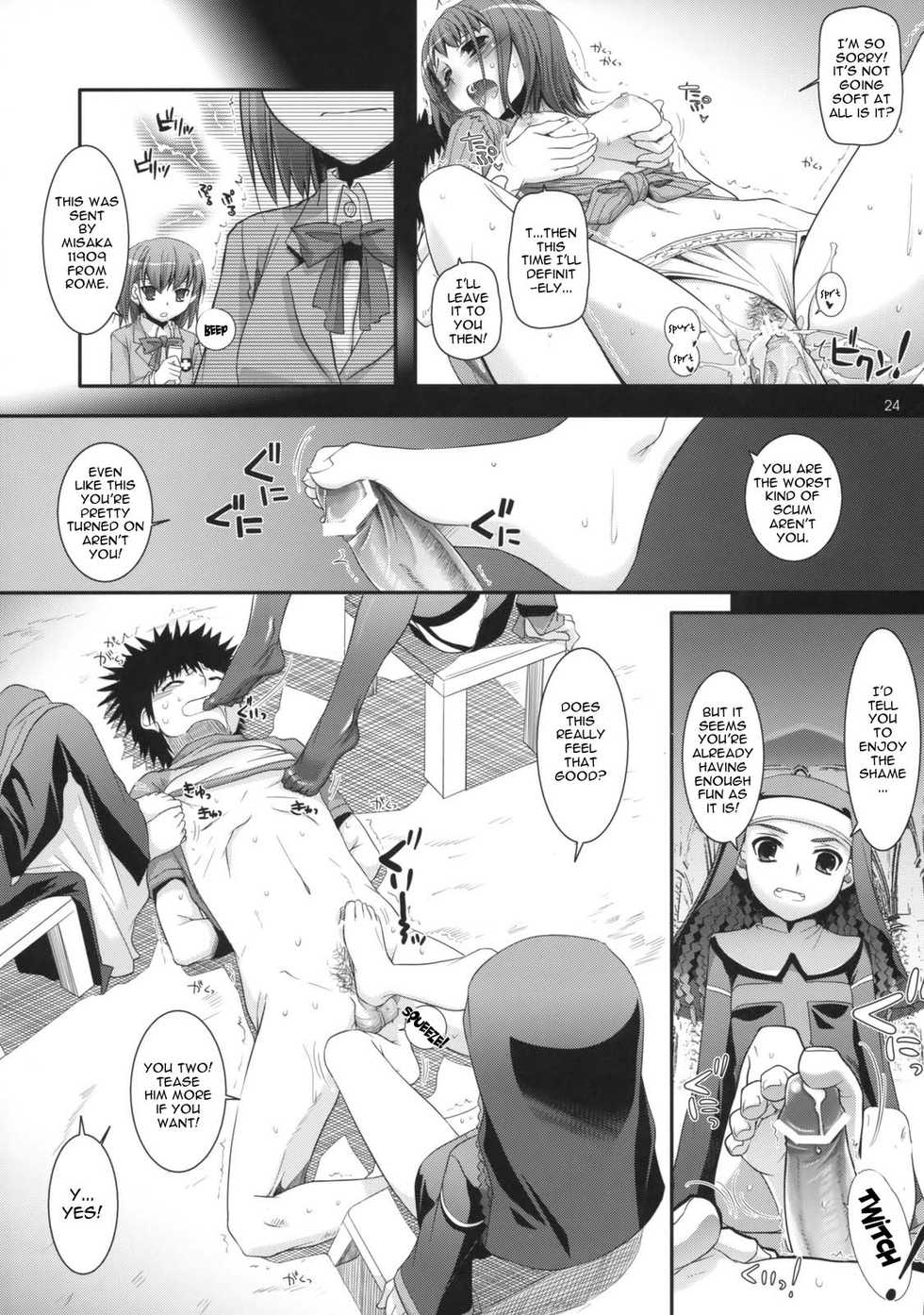 (COMIC1☆3) [Digital Lover (Nakajima Yuka)] D.L. action 47 (Toaru Majutsu no Index) [English] {doujin-moe.us} - Page 23