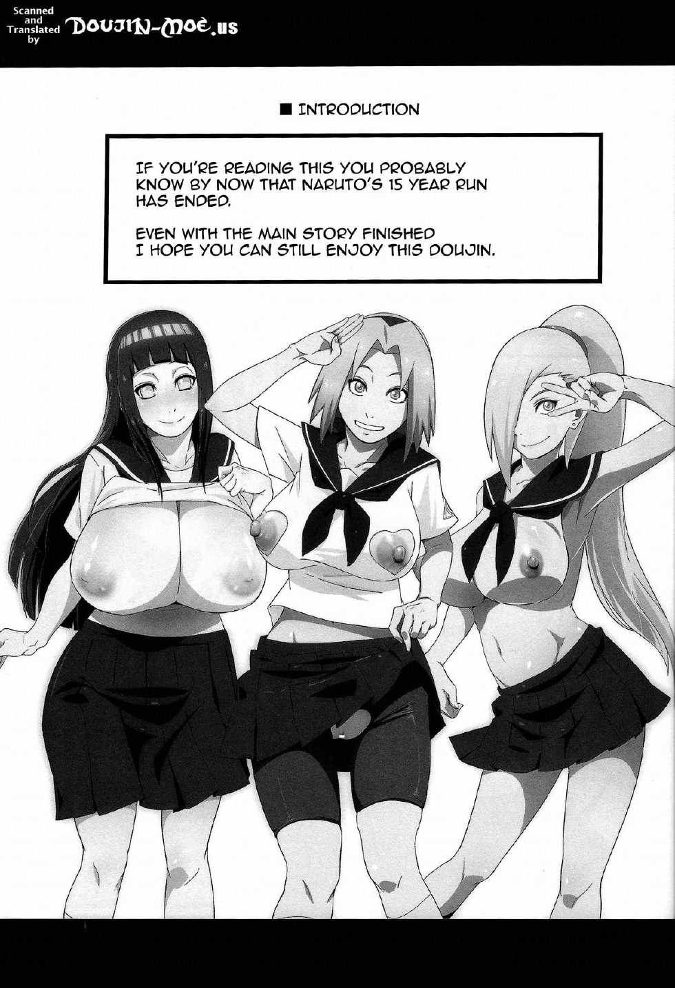 (C87) [Karakishi Youhei-dan Shinga (Sahara Wataru, Sentarou)] Haouju 2 (Naruto) [English] {hentaimangaprivatov} [Color] - Page 2