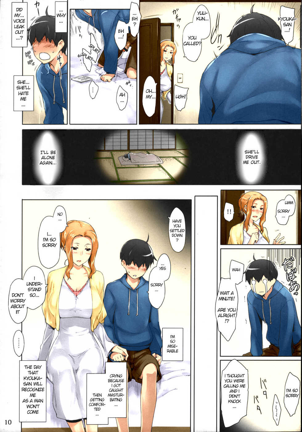 [BLEACHED] (C81) [MTSP (Jin)] Tachibana-san's Circumstances With a Man [English] [Colorized] [Decensored]  [MTSP (Jin)] - Page 10