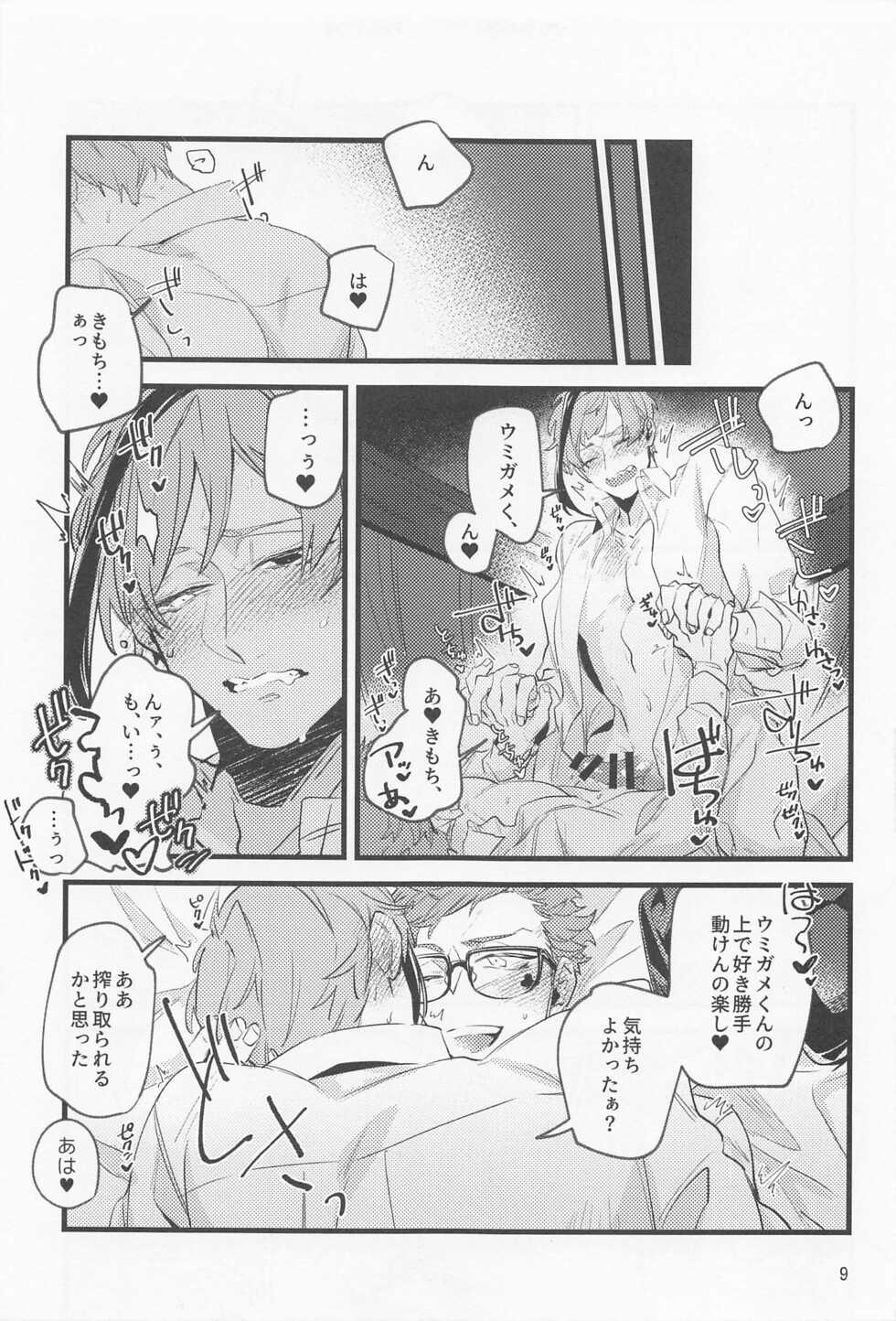 (Beckon of the Mirror 9) [Lemonade Kaibouzu (Namagomi)] Samidare ni Gosunkugi (Disney: Twisted-Wonderland) - Page 8