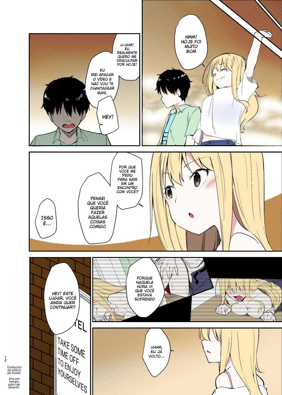 [Sekine (Sekine Hajime)] Ai no Aru Sex de Gal o Netoru Hanashi | Uma História amorosa de sexo com uma gal infiel [Portuguese-BR] {Sammael Macron} - Page 11