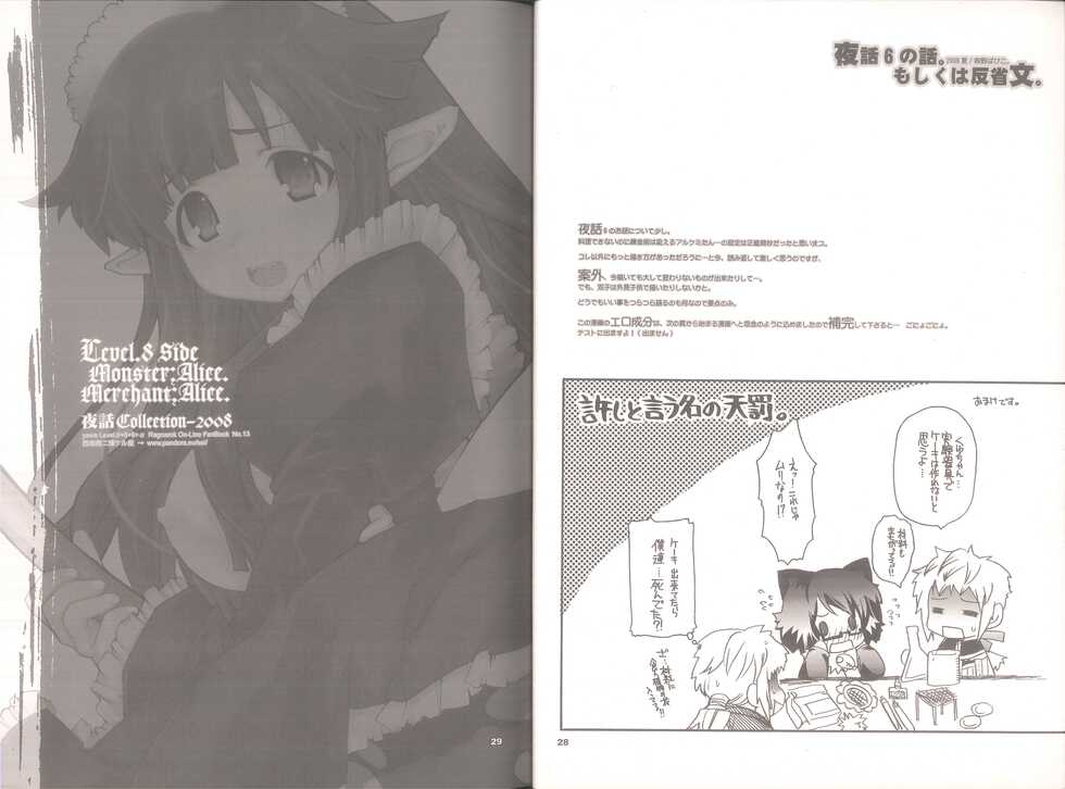 (C74) [Seinansei ni Kagayakeru Hoshi (Morino Papiko)] Yawa Collection vol.3 (Ragnarok Online) - Page 15