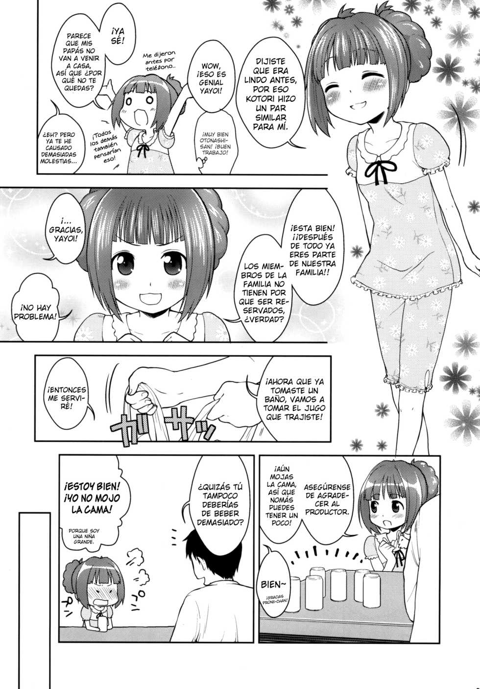 [Kaniya (Kanyapyi)] Yayoi to Otomari | Quedándose con Yayoi (THE iDOLM@STER) [Spanish] [H-Elite] [Digital] - Page 8