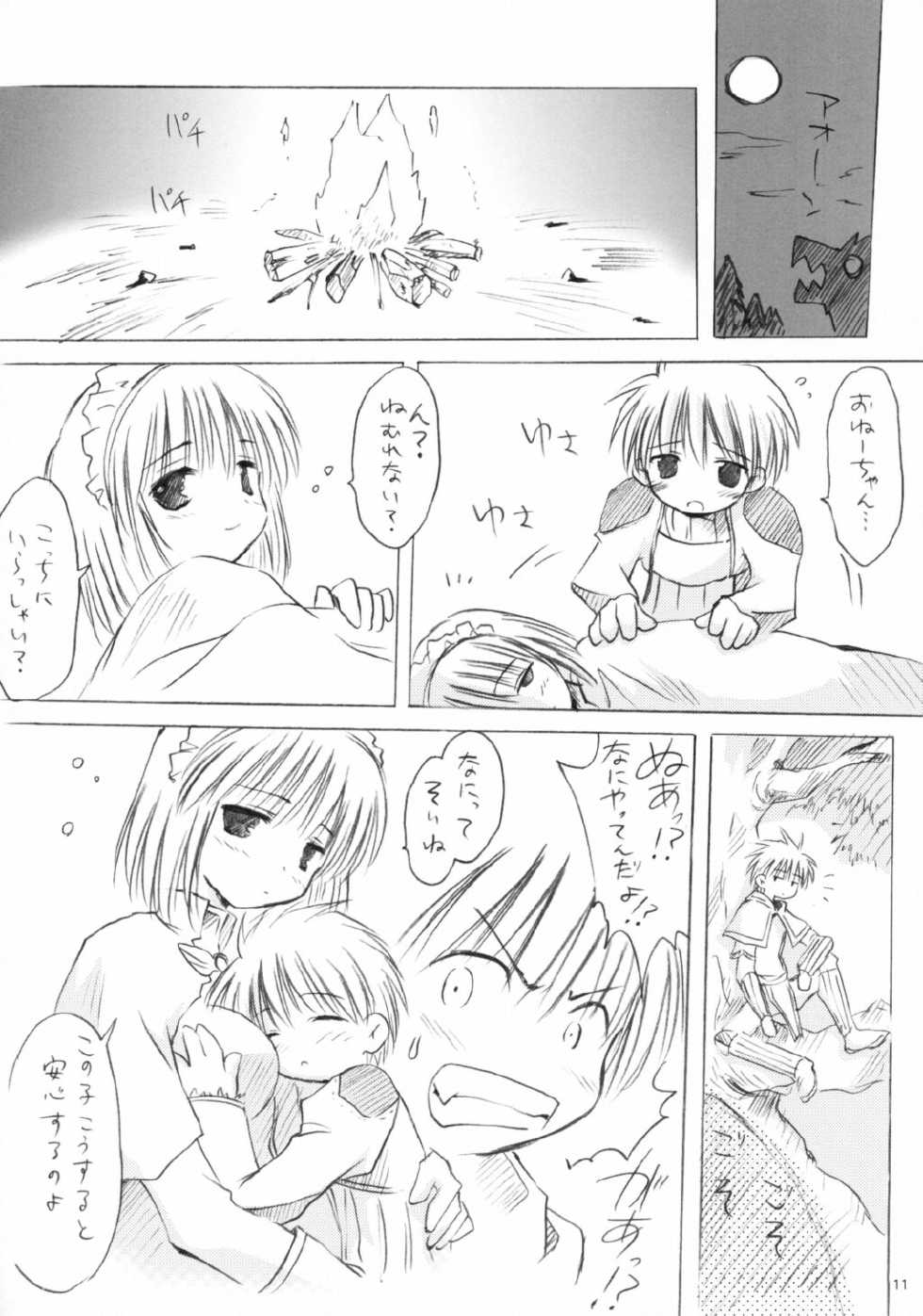 (CR32) [Mizukidou (Mizuki Takehito)] Hajishoku (Ragnarok Online) - Page 11