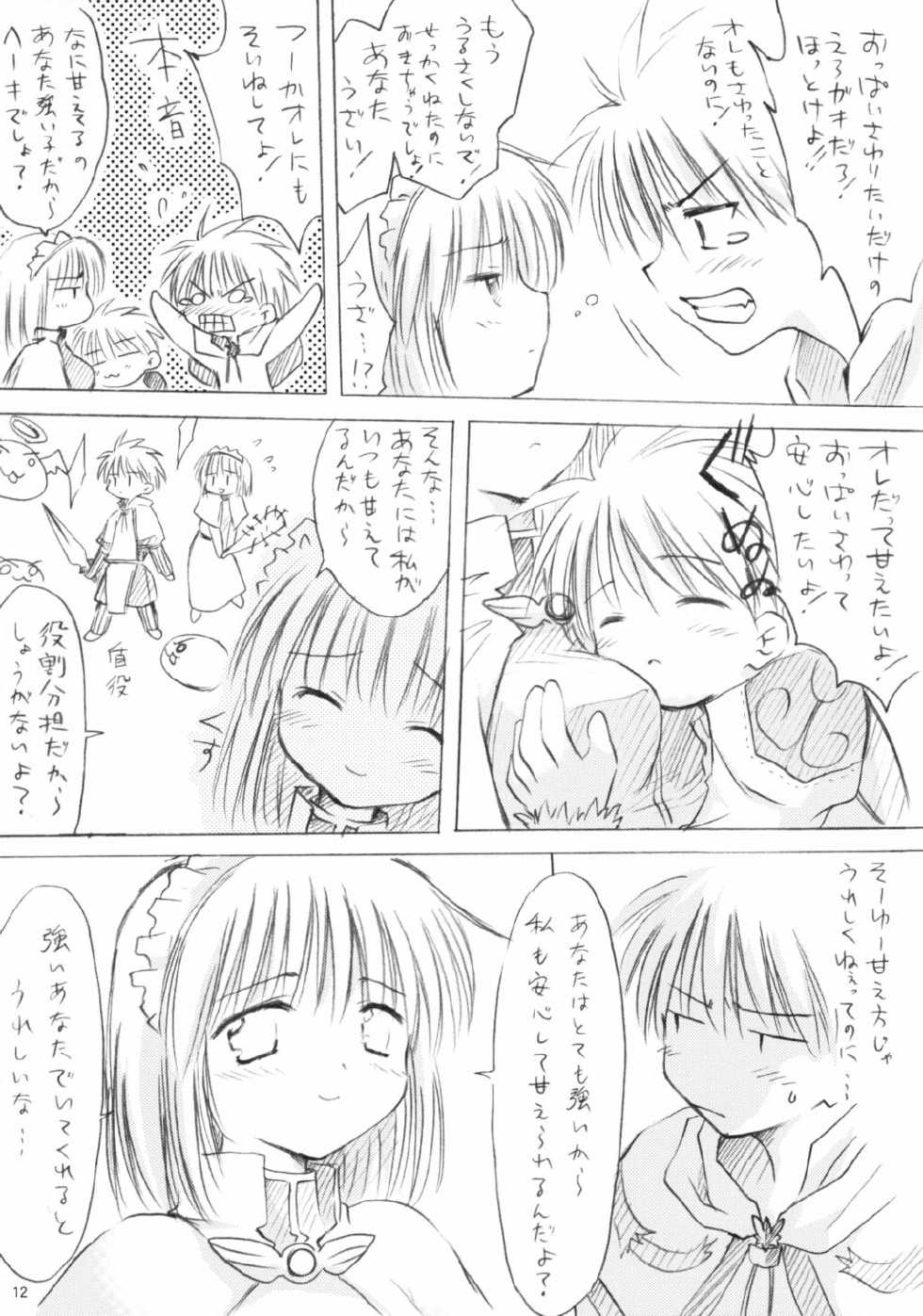 (CR32) [Mizukidou (Mizuki Takehito)] Hajishoku (Ragnarok Online) - Page 12