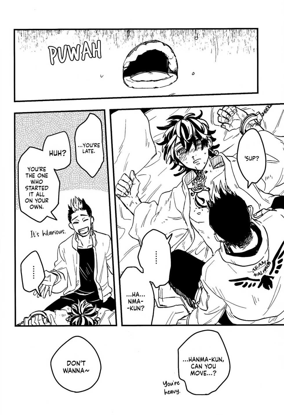 (SUPER29) [Hako (Niwa) Circle (Fugusashi)] Yomosugara (Tokyo Revengers) [English] [Nanashi Translations] - Page 33
