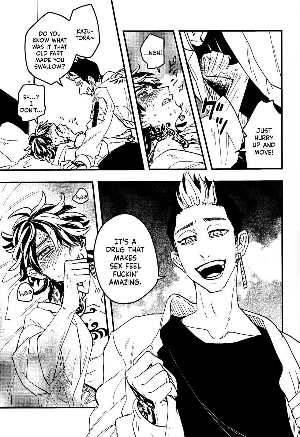 (SUPER29) [Hako (Niwa) Circle (Fugusashi)] Yomosugara (Tokyo Revengers) [English] [Nanashi Translations] - Page 34