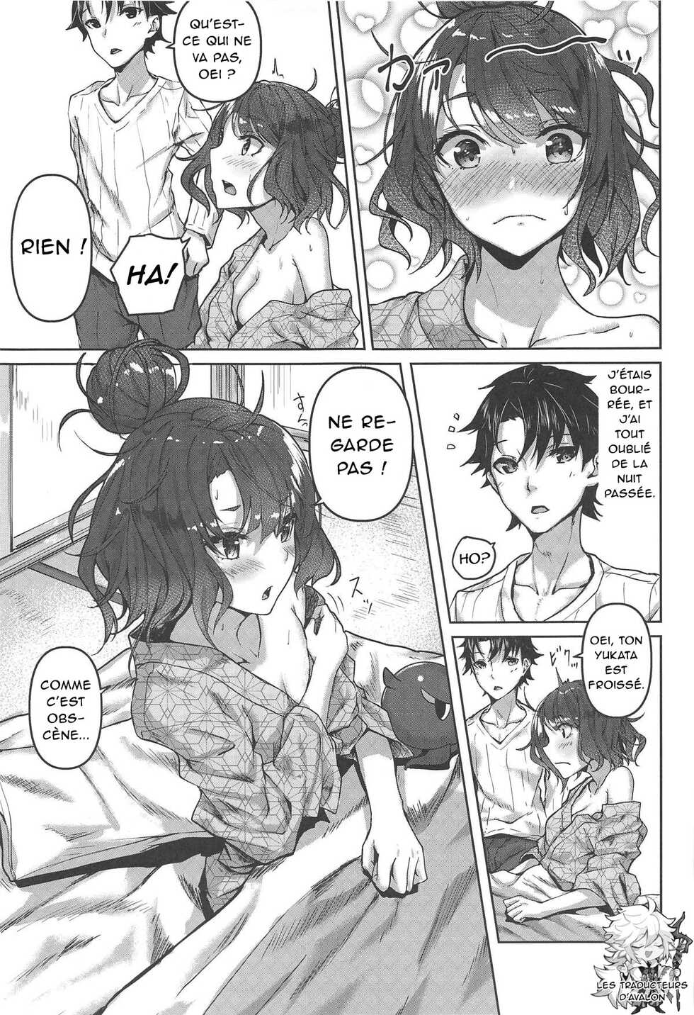 (C95) [Sawaraya Shoten (Sahara Gensei)] Jirashi Jouzu no Oei-san (Fate/Grand Order) [French][Northface] - Page 30