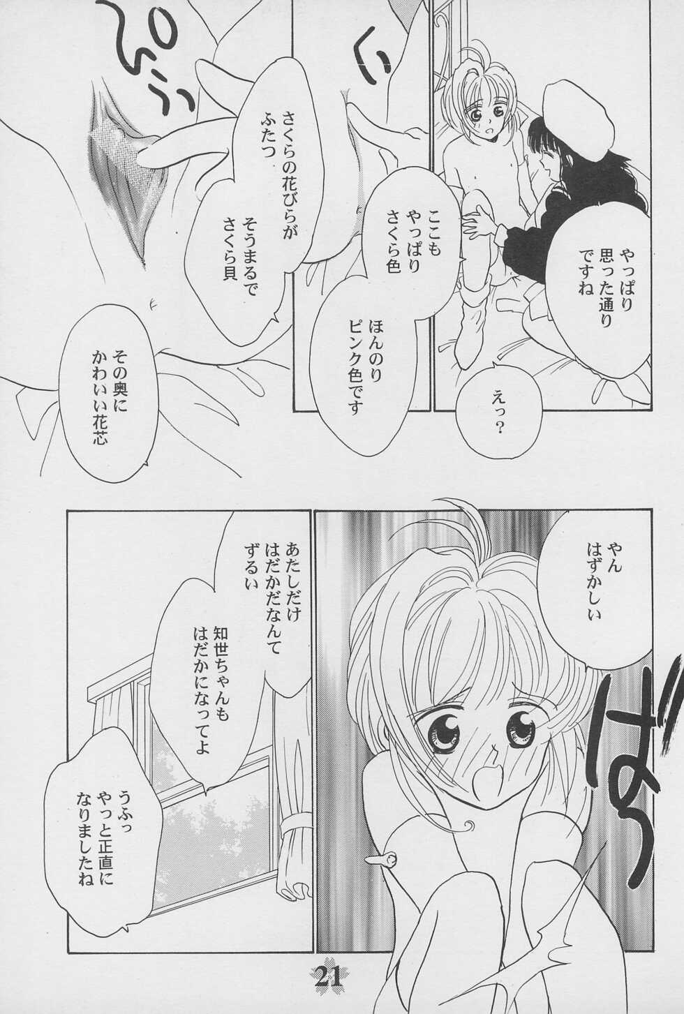 (C53) [Rocket Kyoudai (Rocket Kyoudai, Fujiwara Hisashi)] Kero-chan to Issho!! (Cardcaptor Sakura) - Page 23