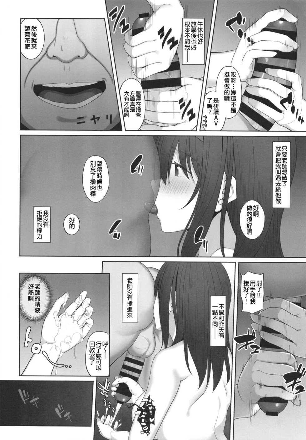 [Re:Cre@tors (Hiiragi Hajime)] Sagisawa Fumika no Ayamachi (THE IDOLM@STER CINDERELLA GIRLS) [Chinese] [纯情志保P汉化] [Digital] - Page 15