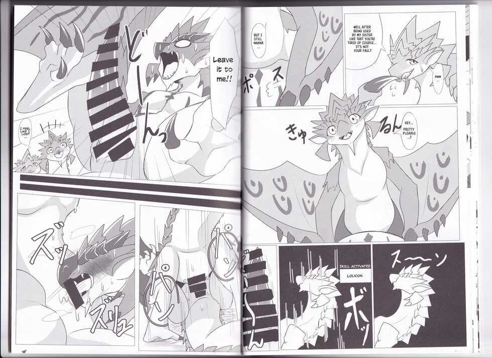 (Kemoket 11) [increase増田 (felta)] Keiryuu Daisouran W | Mountain Stream Mayhem W (Monster Hunter) [English] [smu] - Page 11