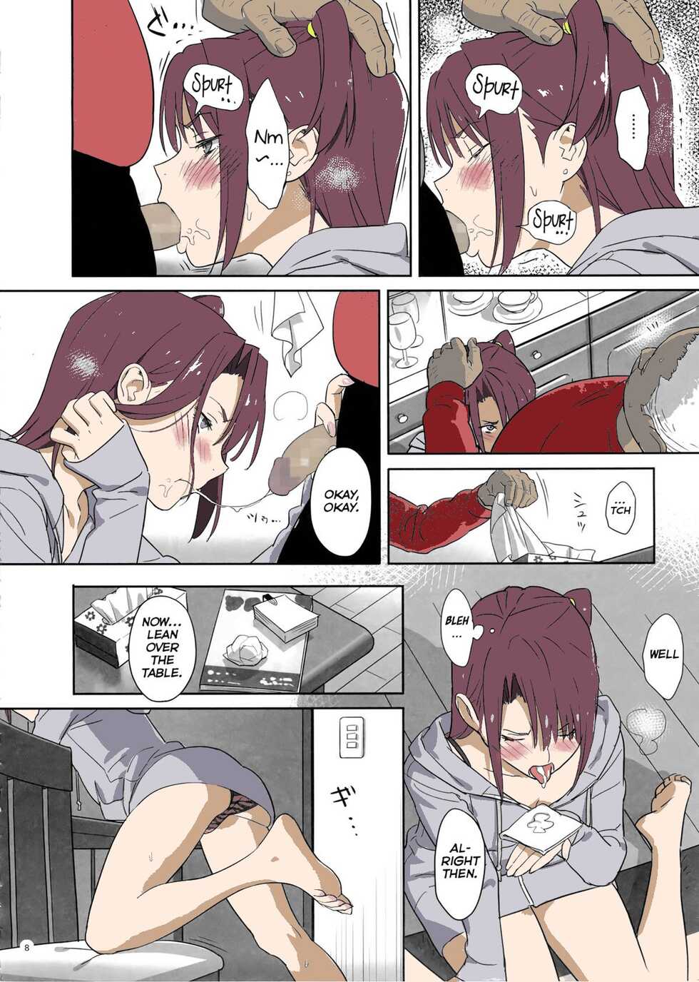 (COMIC1☆8) [Hito no Fundoshi (Yukiyoshi Mamizu)] Kaki Hoshuu 4 [English] [fmko] [Colorized] - Page 7