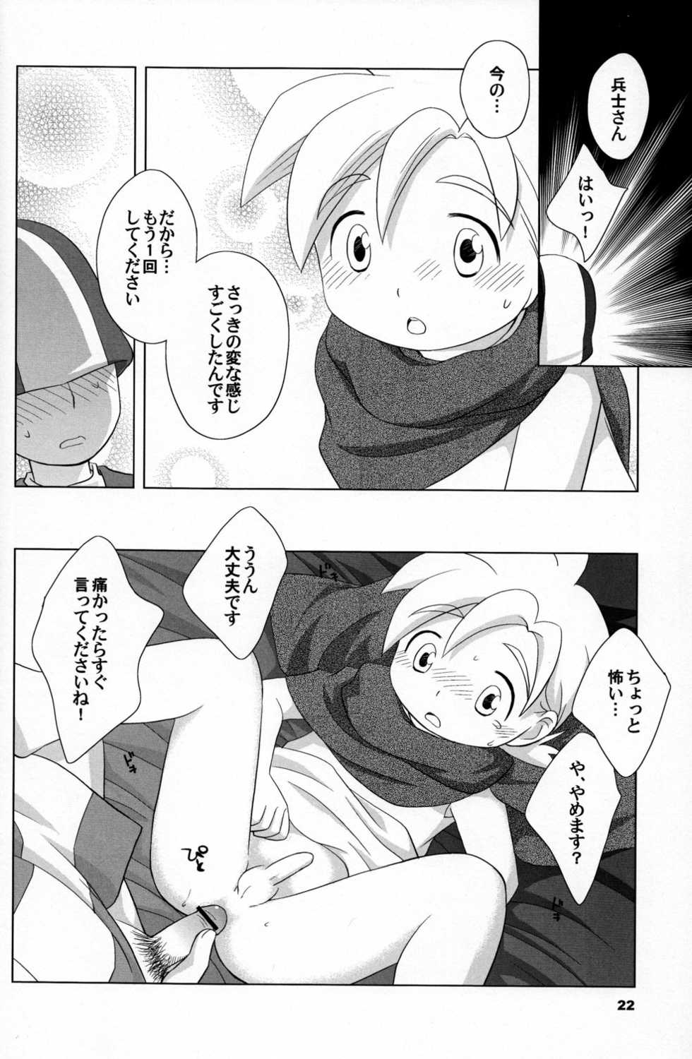 (Shotaket 10) [Tokuda (Ueda Yuu)] Hoshifuru Seisui (Dragon Quest V) - Page 22