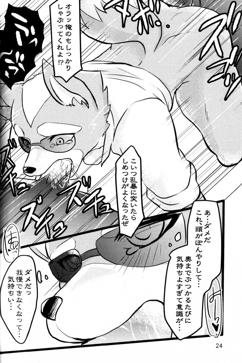 (Kemoket 4) [Karakuri Naito (Scarlet Twins)] Makuraudo-san-ka no oyakodonburi (Star Fox) - Page 23