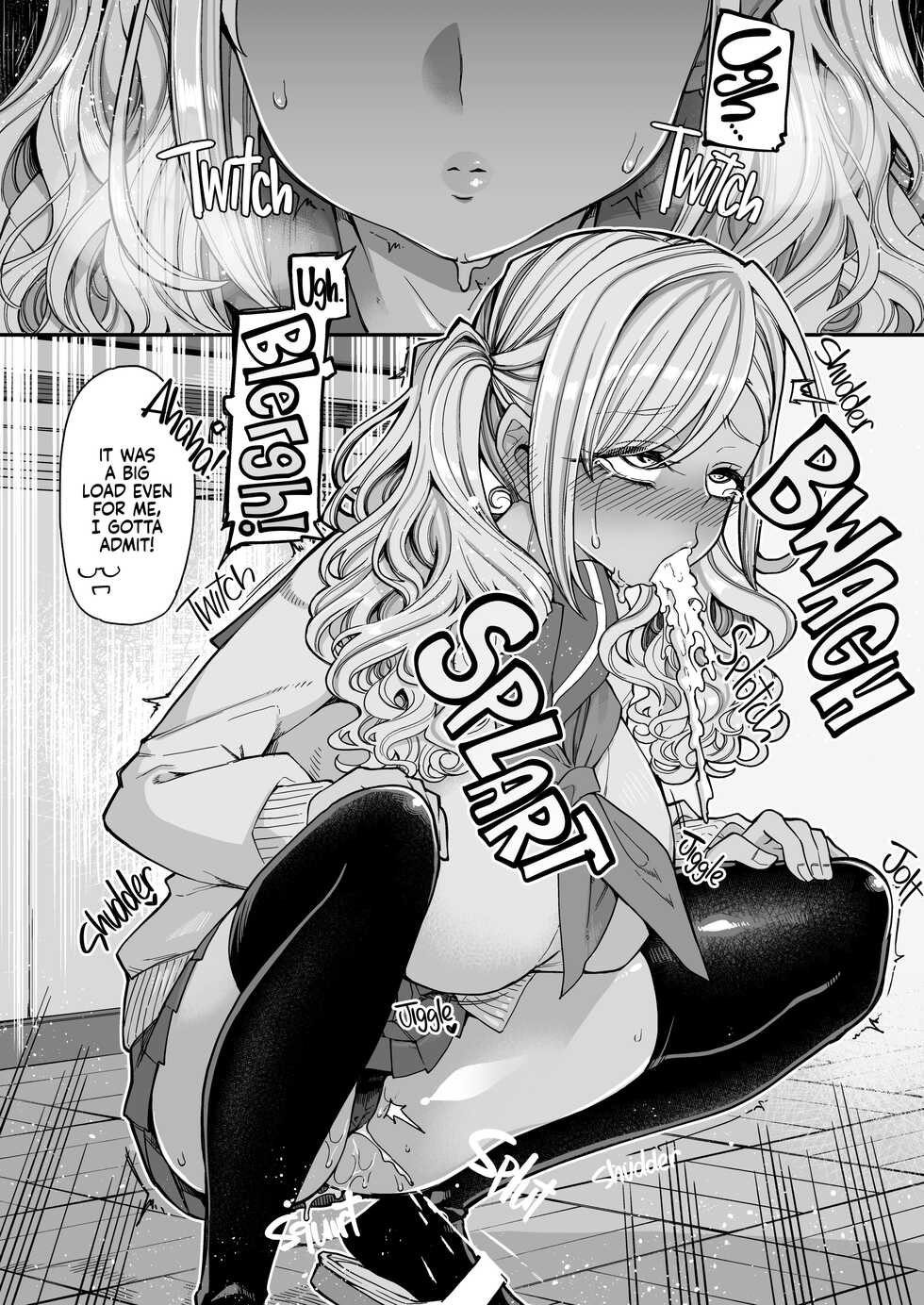 [Shouwa Saishuu Sensen (Hanauna)] Bakunyuu JK Obenjo Debut | Big Boobs JK Toilet Girl Debut [English] {2d-market.com} [Decensored] - Page 17