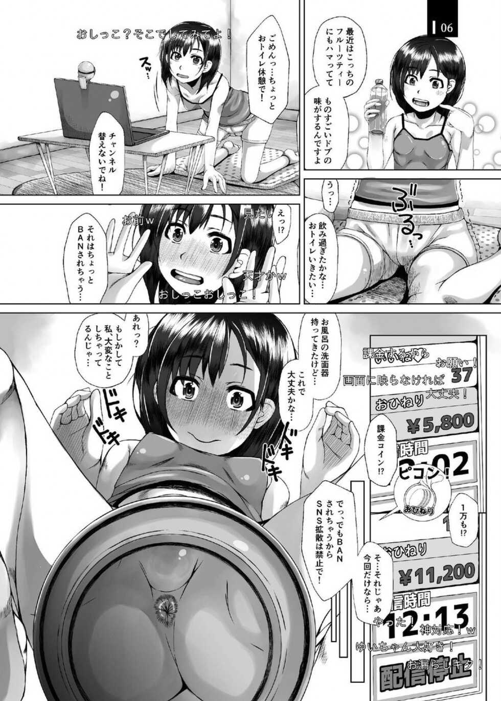 [Komickers (Kurei Daisuke)] Ecchi de Unchi na Nama Haishin [Digital] - Page 6