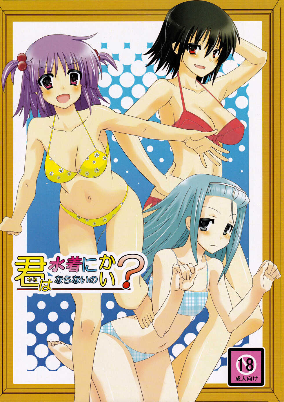 (COMIC1☆3) [Many Menu (Kondate)] Kimi wa Mizugi ni Naranai no kai? (Hayate No Gotoku!) - Page 1