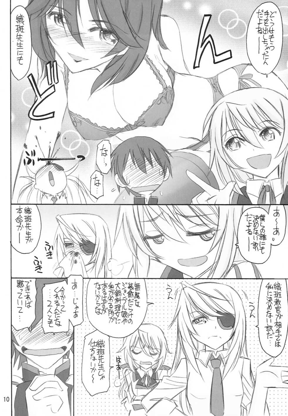 (C81) [EINSATZ GRUPPE (Charlie Nishinaka)] BLACK & WHITE (IS <Infinite Stratos>) - Page 11