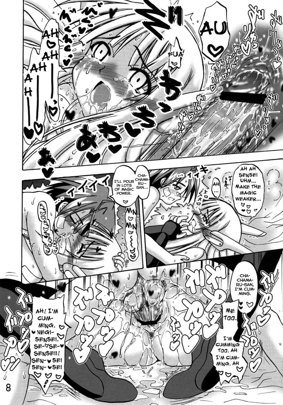[Senbon Knock Zadankai (Inaba Fuyuki)] Sekai wa sore wo A.I to yobun daze (Mahou Sensei Negima!) [English] - Page 8