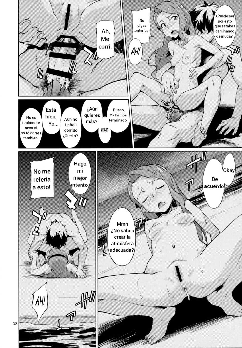 [Chotto Dake Aruyo. (Takemura Sesshu)] Shima-Hen | Island Edition (THE iDOLM@STER) [Spanish] [Digital] - Page 33