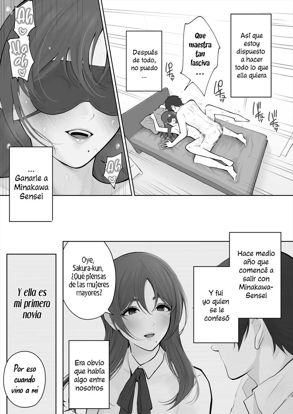 [E☆Roman Koubou (Edogawa Roman)] Sensei wa Deau Mae Kara Choukyou Sumi | Mi maestra que, antes de nuestro encuentro, había sido sometida (Spanish) [NeoDarkFansub] - Page 9