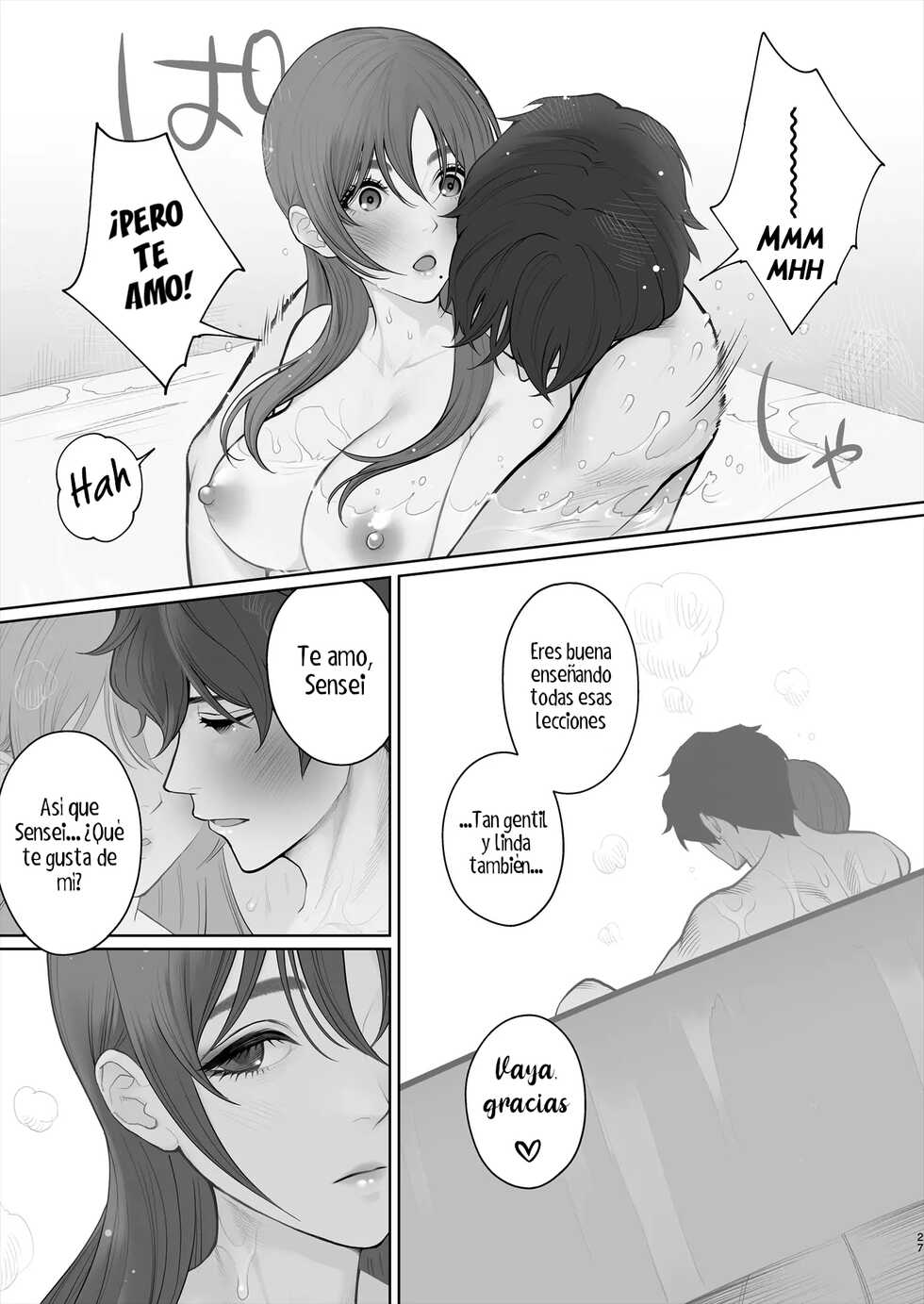 [E☆Roman Koubou (Edogawa Roman)] Sensei wa Deau Mae Kara Choukyou Sumi | Mi maestra que, antes de nuestro encuentro, había sido sometida (Spanish) [NeoDarkFansub] - Page 38