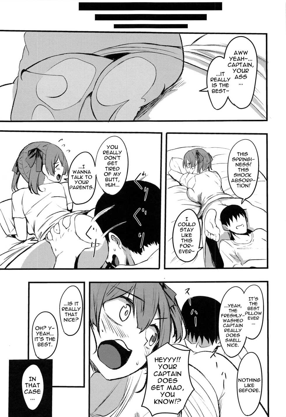 (Holoket 5th) [Mugen Karaage (Agachi)] Senchou no Oshiri Love... | Captain's Ass Love... (Houshou Marine) [English] {Doujins.com} - Page 22