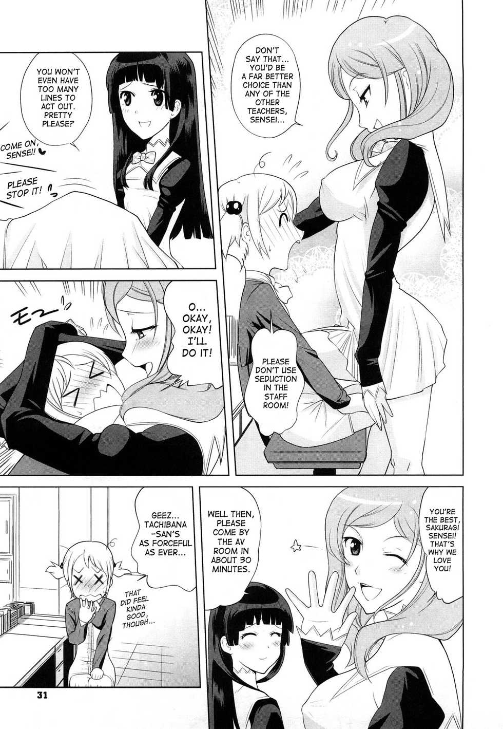 [Touge Hiro] Chotto Dake Mirai Gakuen ni Youkoso | Welcome to Near-Future Academy [English] [SaHa] [Incomplete] - Page 32