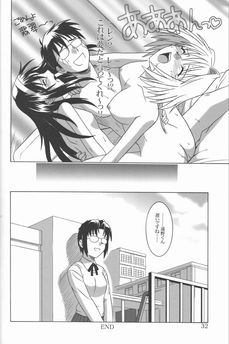 (C61) [.30-06 (Tsutsumi Akari)] Mitsugetsu (Tsukihime) - Page 31