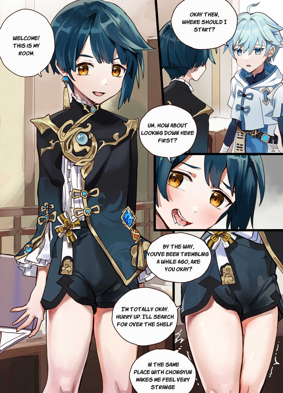 [Takk] Chongyun Found Xingqiu's Stuff (Genshin Impact) [English] - Page 2