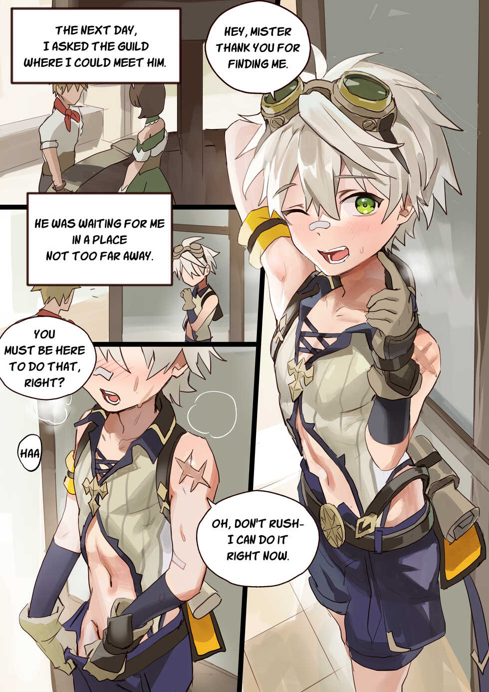 [Takk] Bouken Boy In The Back Alley (Genshin Impact) [English] - Page 4