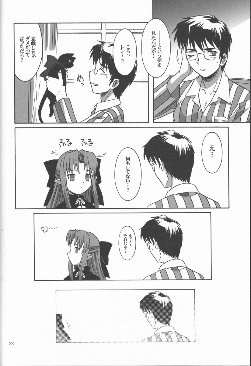 (C62) [.30-06 (Tsutsumi Akari)] Mitsugetsu Vol. 2 (Tsukihime) - Page 27