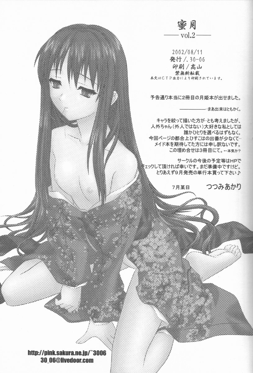 (C62) [.30-06 (Tsutsumi Akari)] Mitsugetsu Vol. 2 (Tsukihime) - Page 28