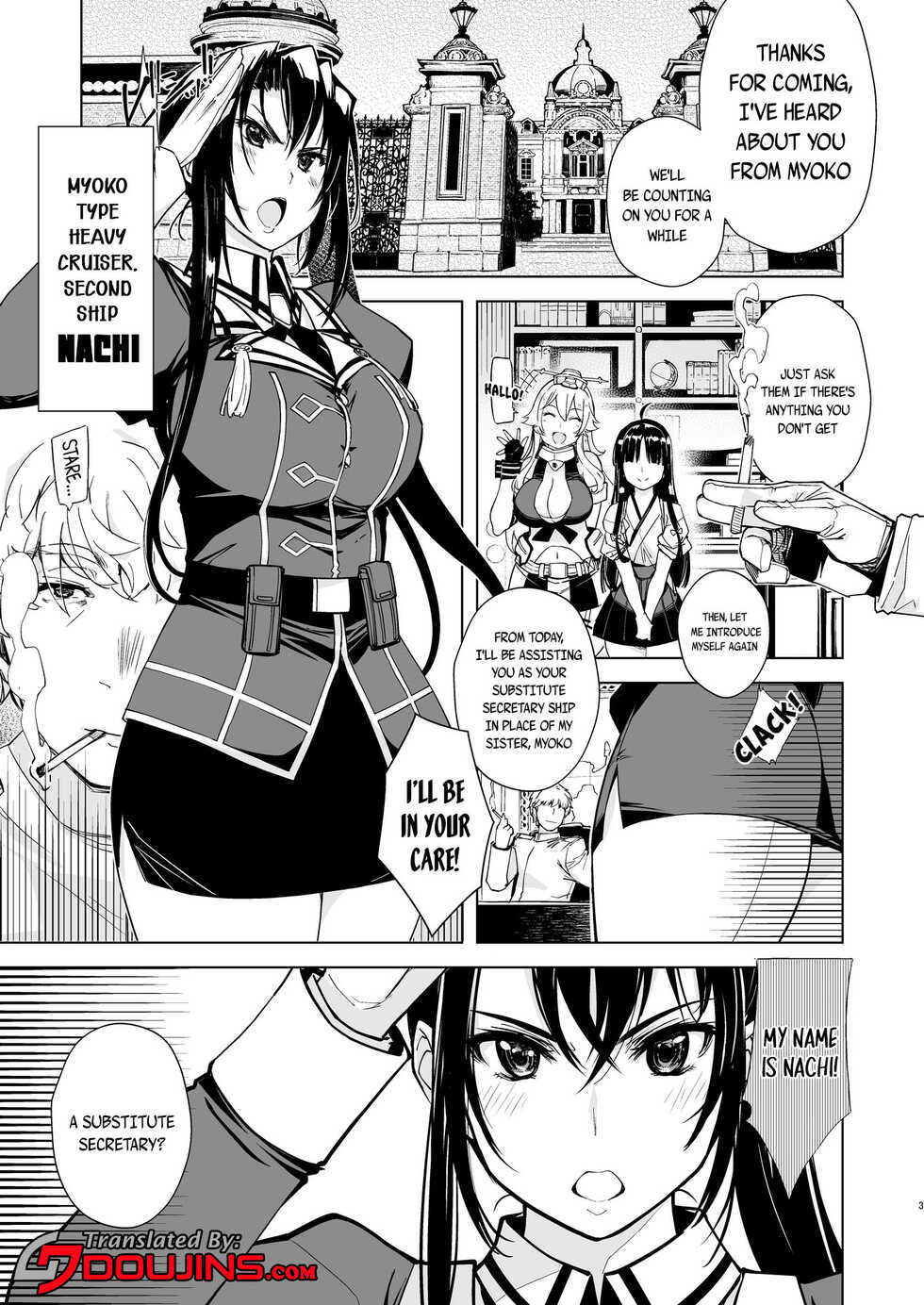 [Xration (mil)] Hishokan Kashima no Houkokusho 3 | Report of the Secretary Kashima 3 (Kantai Collection -KanColle-) [English] {Doujins.com} [Digital] - Page 2