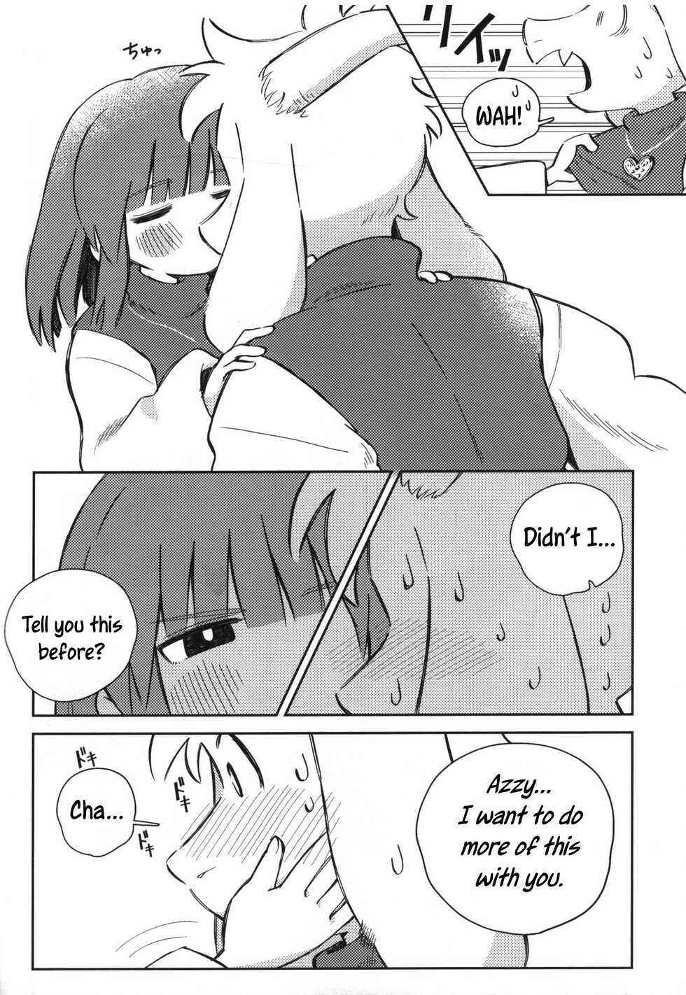 (Kimi no Sentaku.) [Yojihan! (Pikohan)] Sono Koe o Kikitai. (Undertale) [English] [Uncle Bane] - Page 11