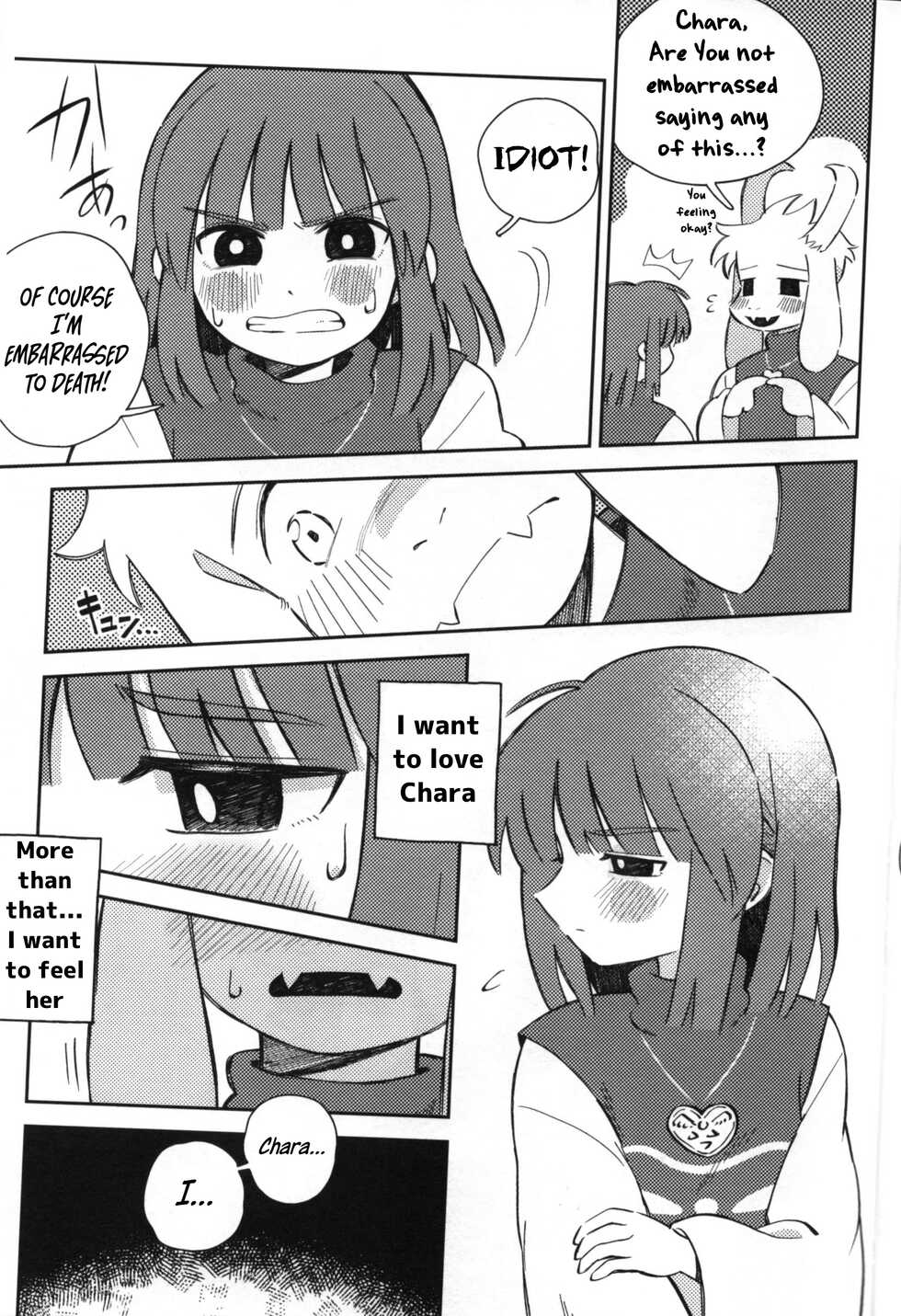 (Kimi no Sentaku.) [Yojihan! (Pikohan)] Sono Koe o Kikitai. (Undertale) [English] [Uncle Bane] - Page 12
