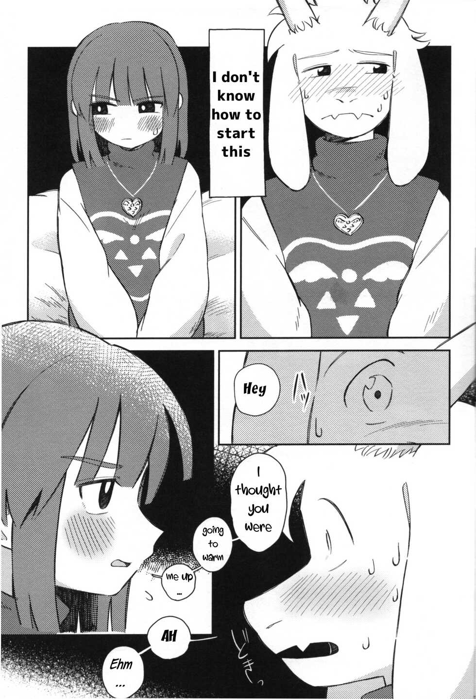 (Kimi no Sentaku.) [Yojihan! (Pikohan)] Sono Koe o Kikitai. (Undertale) [English] [Uncle Bane] - Page 14