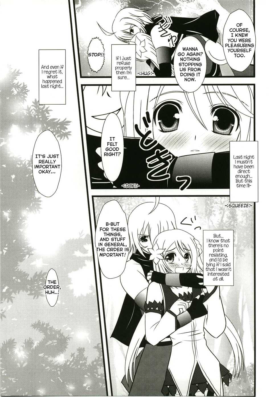 (C74) [PISCES (Hidaka Ryou, Hinase Kazusa)] Kimi ha kimi dayo (Tales of Symphonia) [English] - Page 8