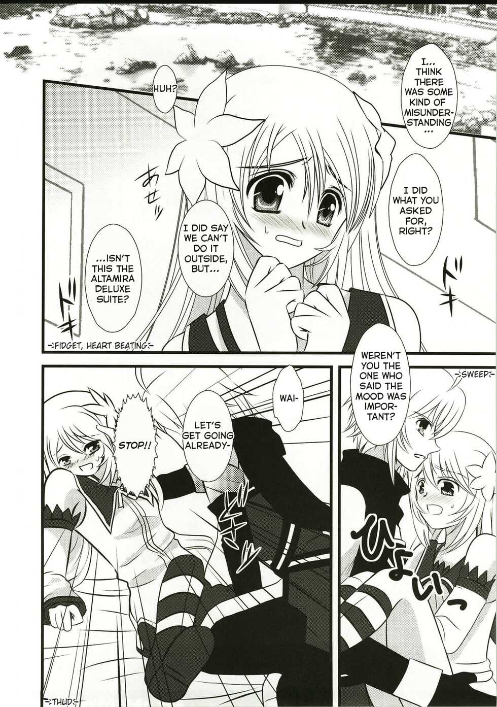 (C74) [PISCES (Hidaka Ryou, Hinase Kazusa)] Kimi ha kimi dayo (Tales of Symphonia) [English] - Page 9