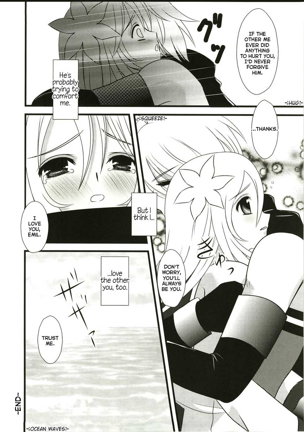 (C74) [PISCES (Hidaka Ryou, Hinase Kazusa)] Kimi ha kimi dayo (Tales of Symphonia) [English] - Page 25