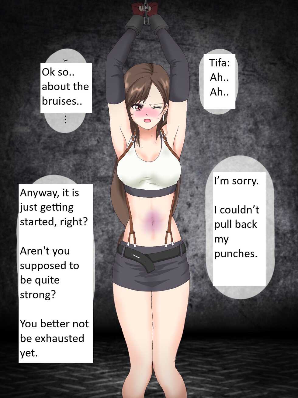 [Suu] Tifa's Hanging Torture [Final Fantasy VII] - Page 4