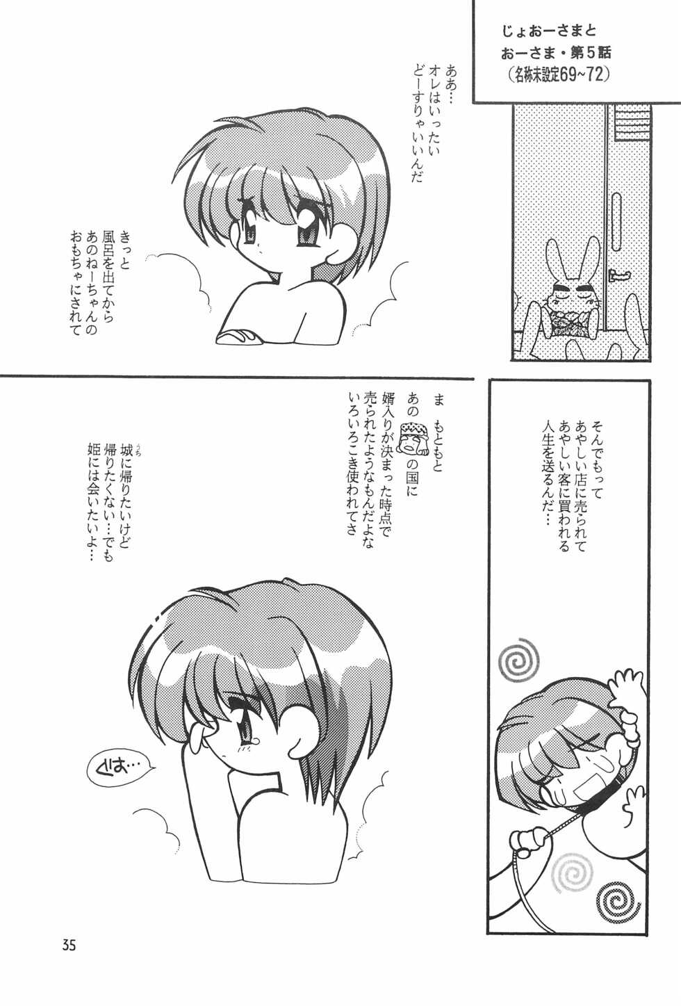 (CR23) [Sadakichidou, SEE-SAW (Yamamoto Sadakichi)] Meishou Misettei (Various) - Page 35