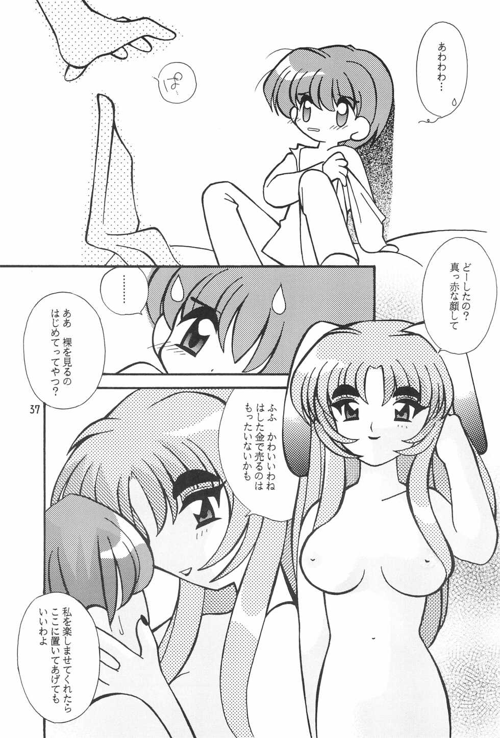 (CR23) [Sadakichidou, SEE-SAW (Yamamoto Sadakichi)] Meishou Misettei (Various) - Page 37