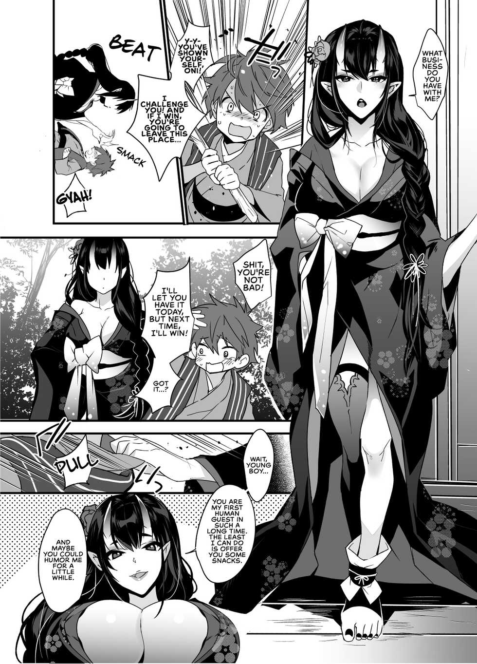 [Ash wing (Makuro)] Oni-san Kochira | Oni-san, Over Here [English] [Dosweeg] [Digital] - Page 3