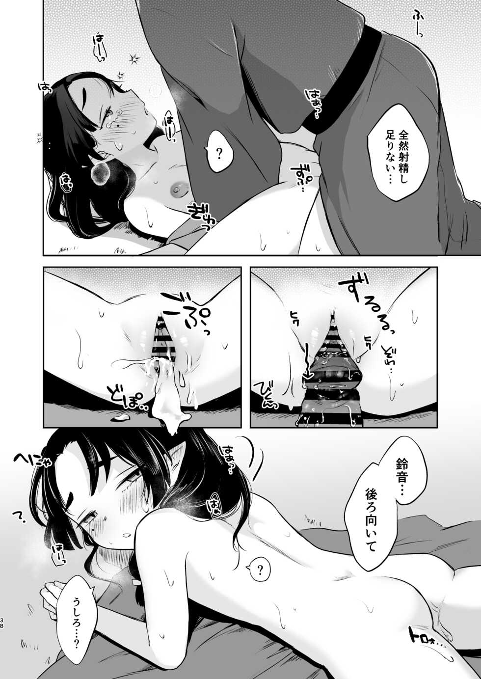 [Satou Mitsu (Omitsu)] Utsutsu ni Sayonara - Page 38